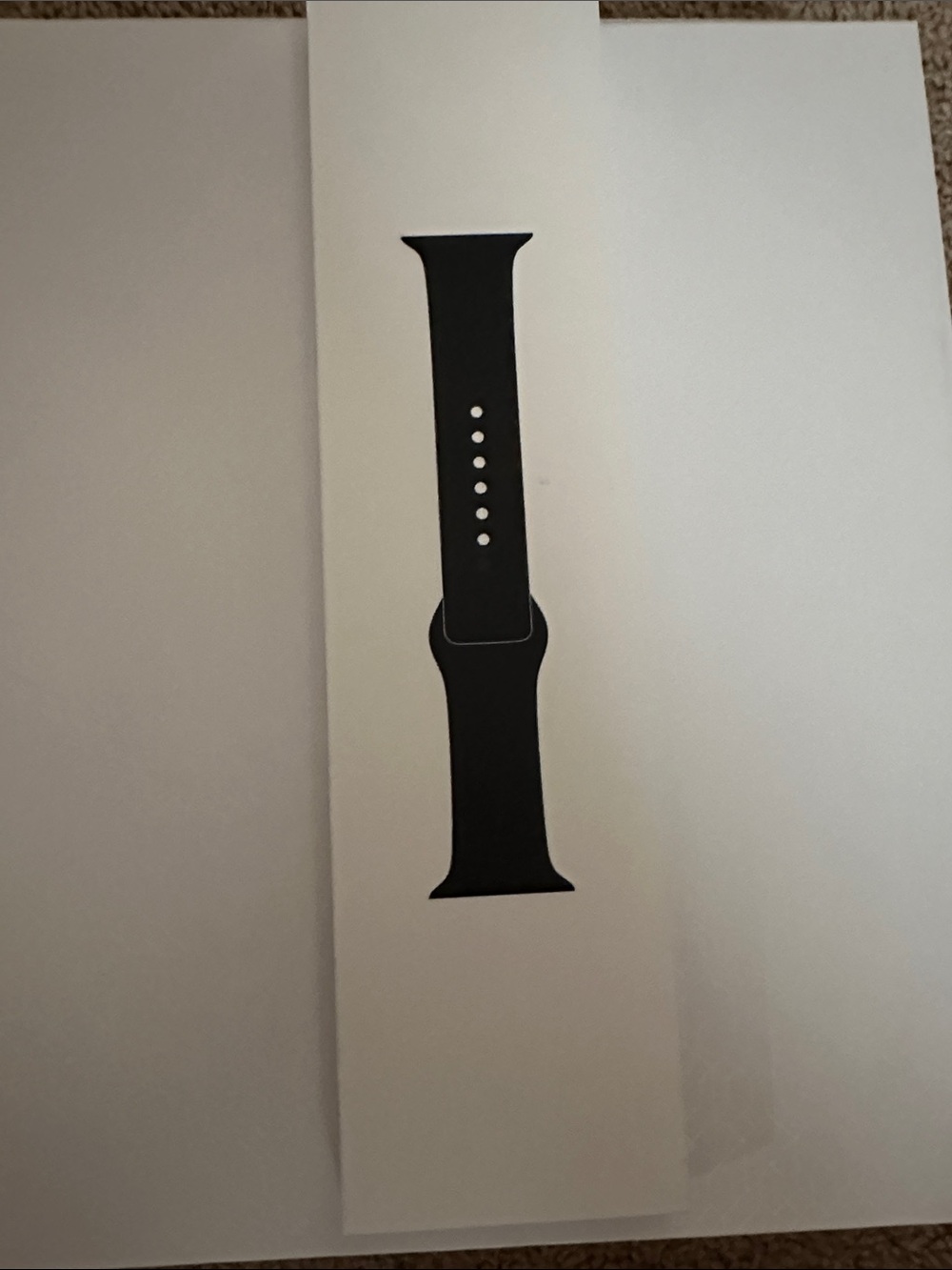 Apple Black Sport Watch Band 44mm
